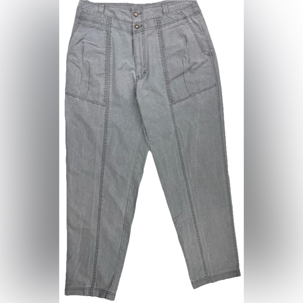 Vintage Colter Pants Adult 34x31 Gray Large Outdoor Hike 1980s 90s Straight Leg
